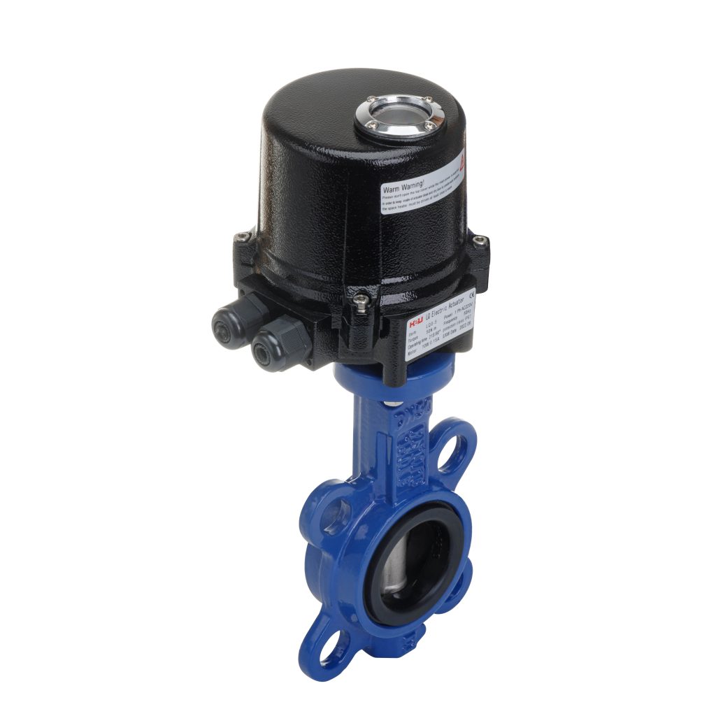 Explosion-proof Electric butterfly valve for agricultural irrigation