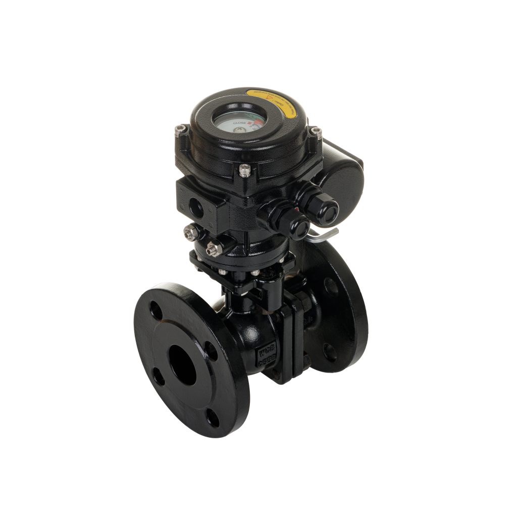 Hydrogen energy Electric flange ball valve