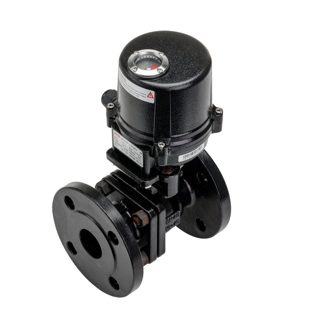 Hydrogen energy Electric high temperature ball valve