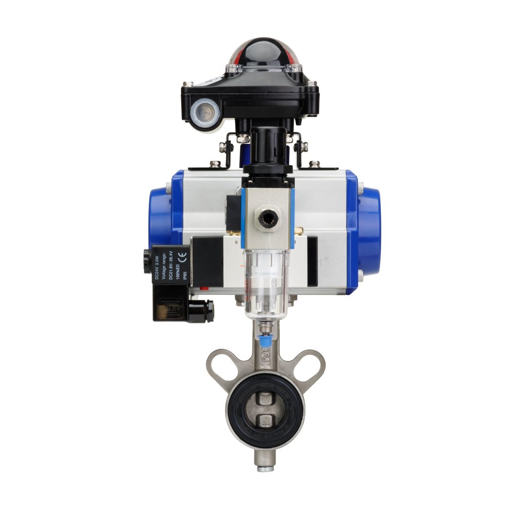 WCB Pneumatic butterfly valve