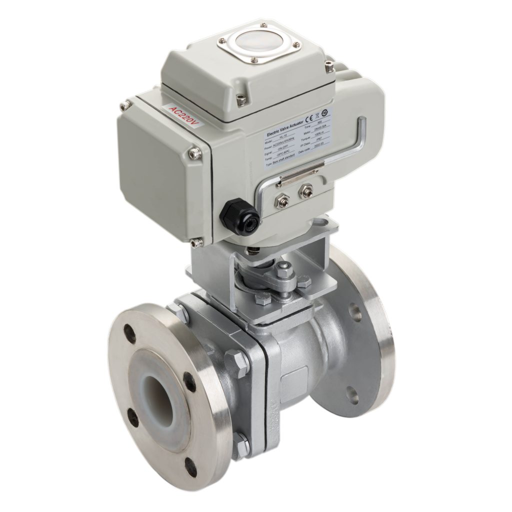 Electric anti-corrosion ball valve