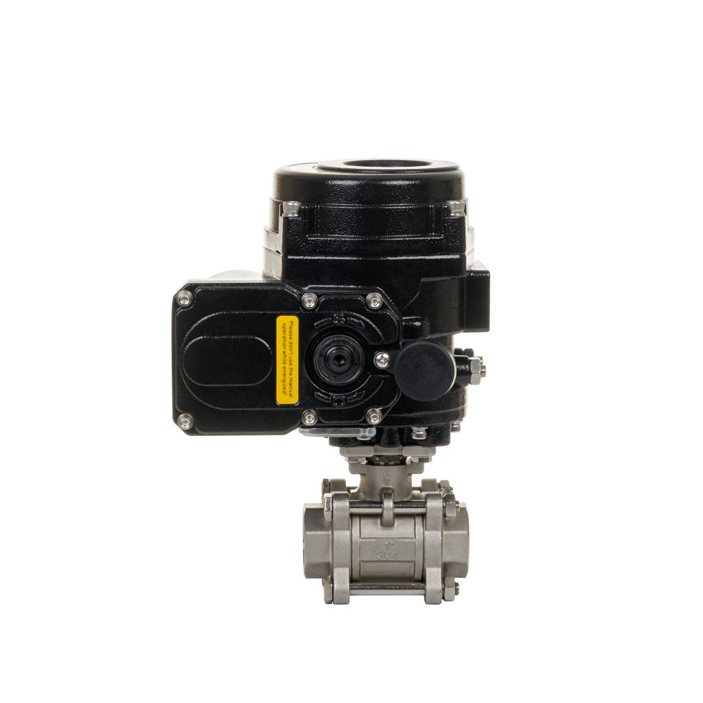 Hydrogen energy Electric screw ball valve