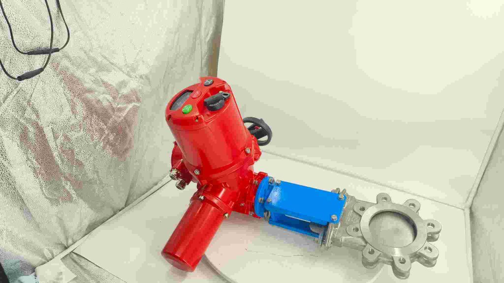 Hydrogen energy electric gate valve