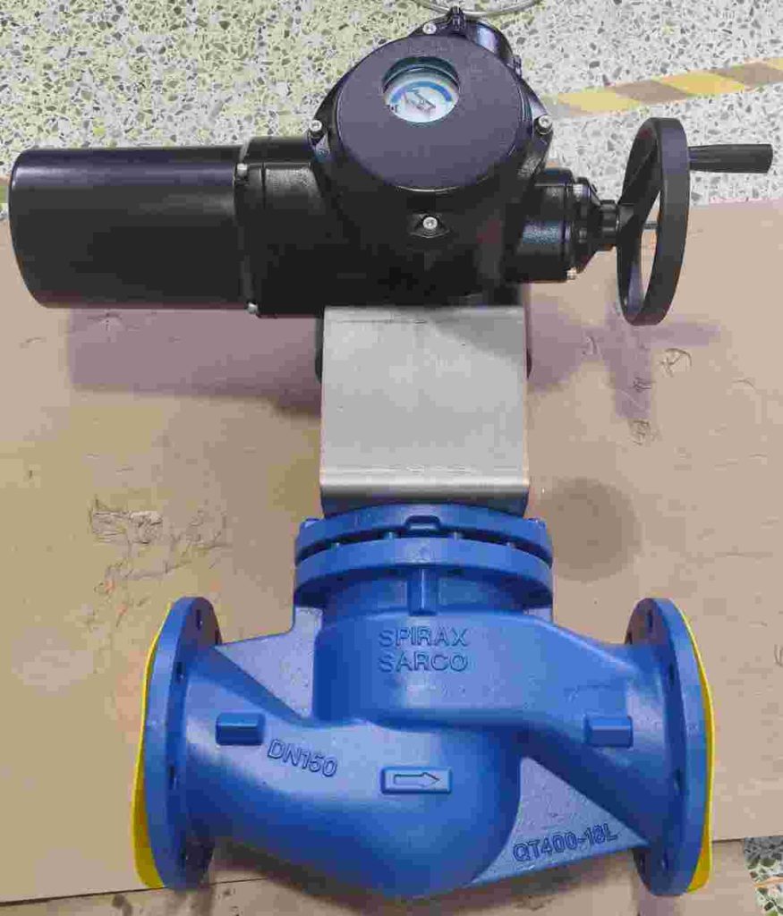 WCB Electric bellows stop valve